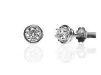 Orecchini Promesse Donna Venere in Oro bianco Diamante 0.30 Ct OPPF/0,30 - OPPF/0,30